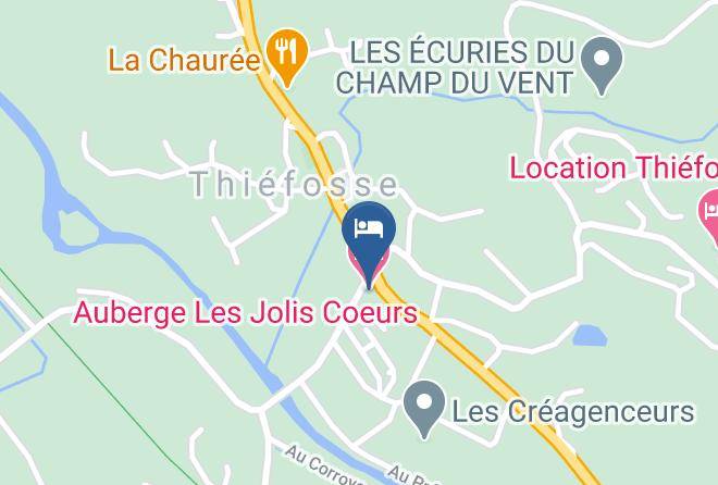 Vosges - Auberge Les Jolis Coeurs Maps