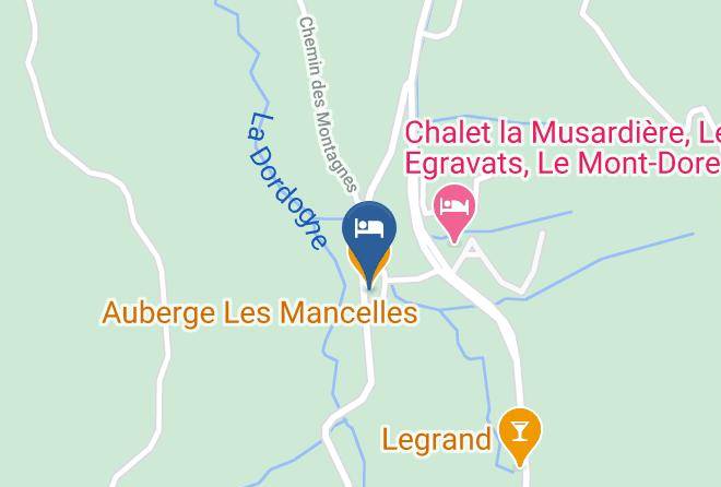 Puy De Dome - Auberge Les Mancelles Maps