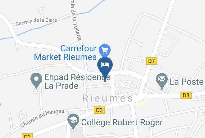 Haute Garonne - Auberge Les Palmiers Maps