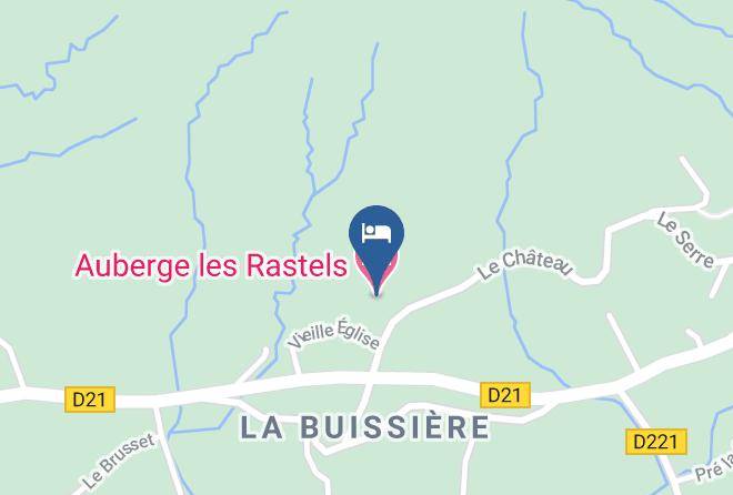 Hautes Alpes - Auberge Les Rastels Maps