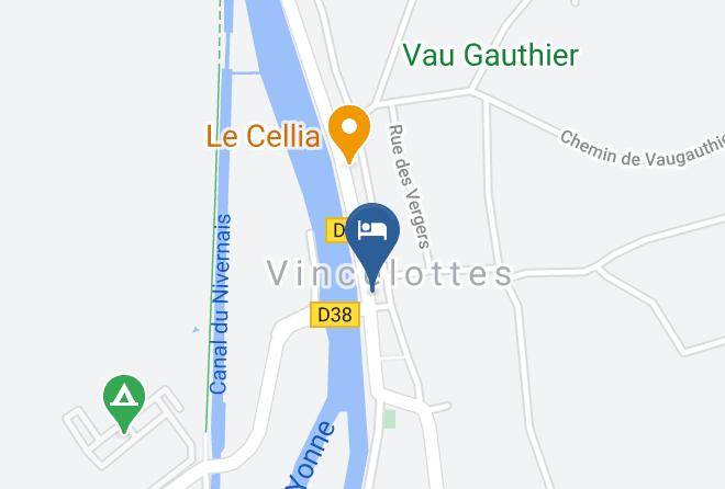 Yonne - Auberge Les Tilleuls Maps
