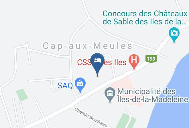 Les Iles De La Madeleine - Hotels Accents Maps