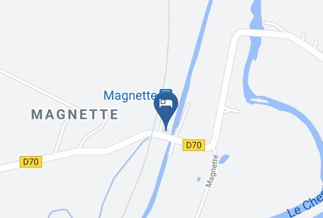 Allier - Auberge Magnette Hotel Maps