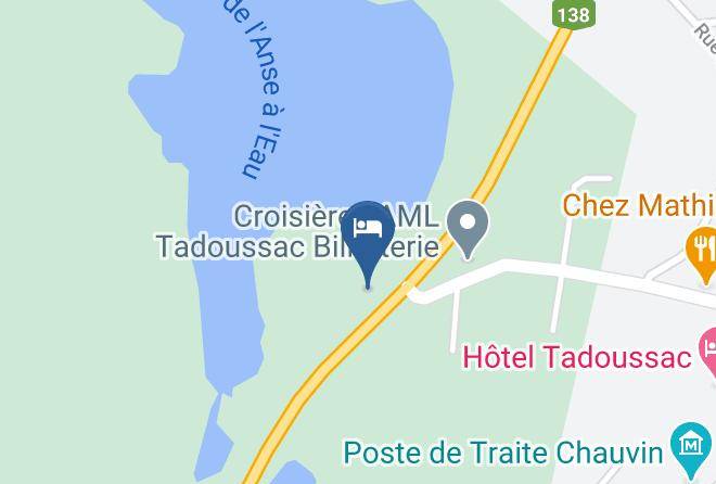 La Haute Cote Nord Regional County Municipality - Auberge Maison Gauthier Maps