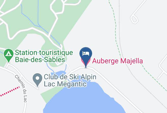 Le Granit Regional County Municipality - Auberge Majella Maps