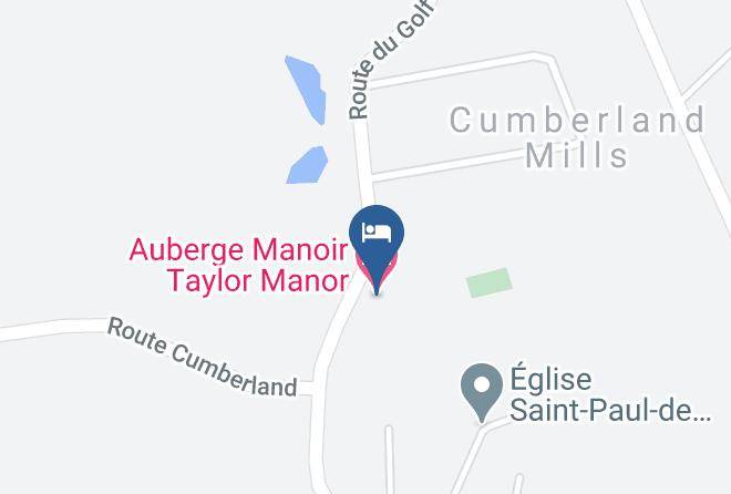 Beauce Sartigan Regional County Municipality - Auberge Manoir Taylor Manor Maps