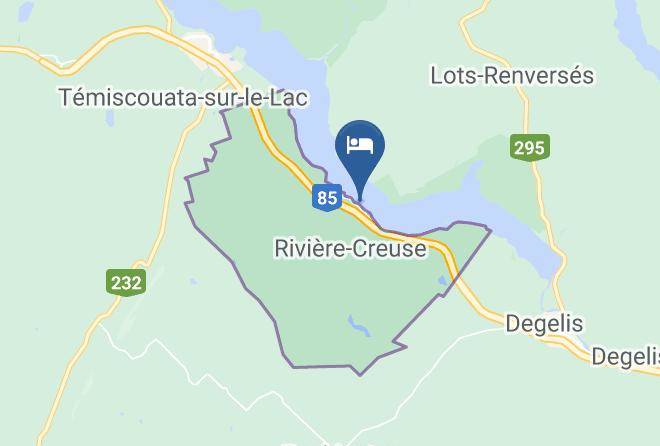 Temiscouata - Auberge Marie Blanc Maps