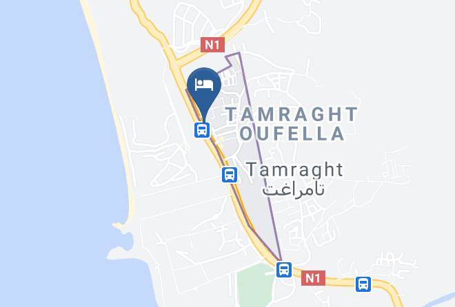 Souss Massa Draa - Auberge Marock And Roll Maps