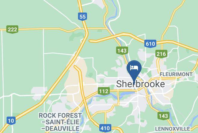 Sherbrooke - Auberge Marquis De Montcalm Maps