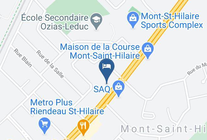 La Vallee Du Richelieu Regional County Municipality - Auberge Montagnard Maps
