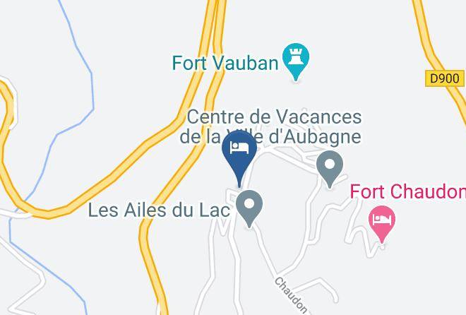 Alpes De Haute Provence - Auberge Montagnarde Maps