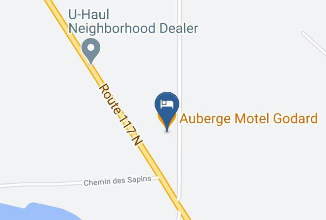 Antoine Labelle Regional County Municipality - Auberge Motel Godard Maps