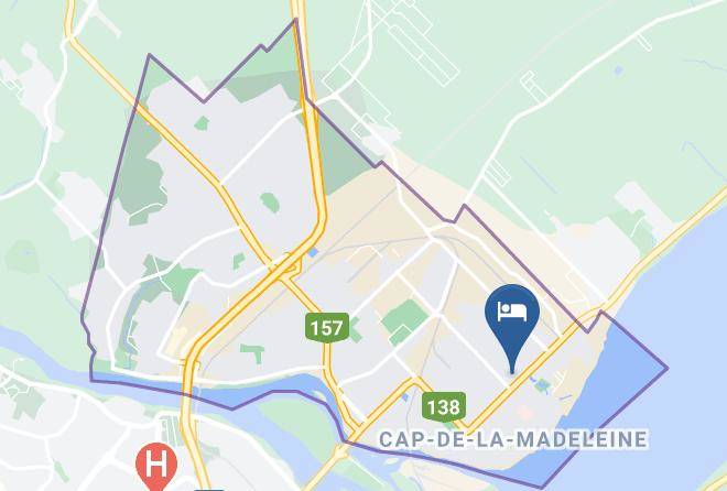 Auberge Motel La Reference Map