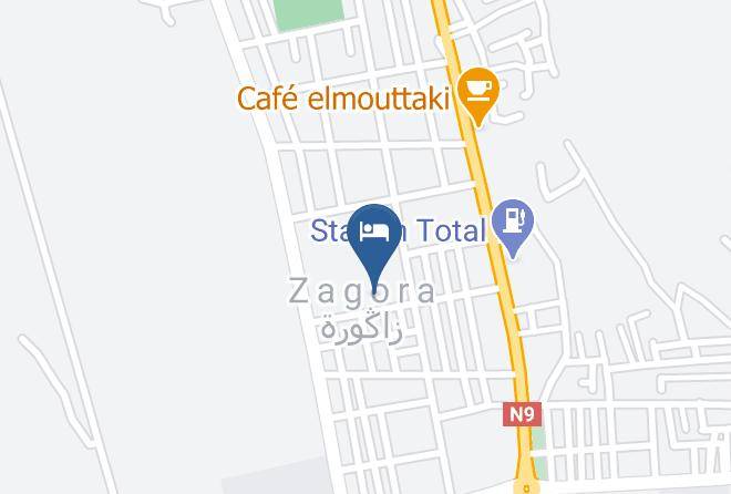 Meknes Tafilalet - Auberge Ouriz Maps