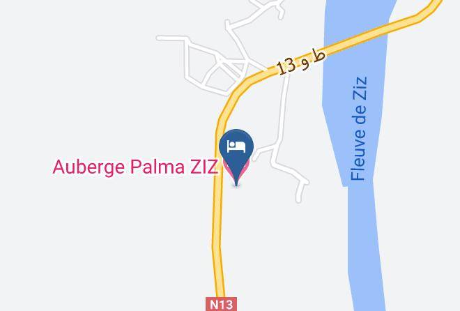 Meknes Tafilalet - Auberge Palma Ziz Maps