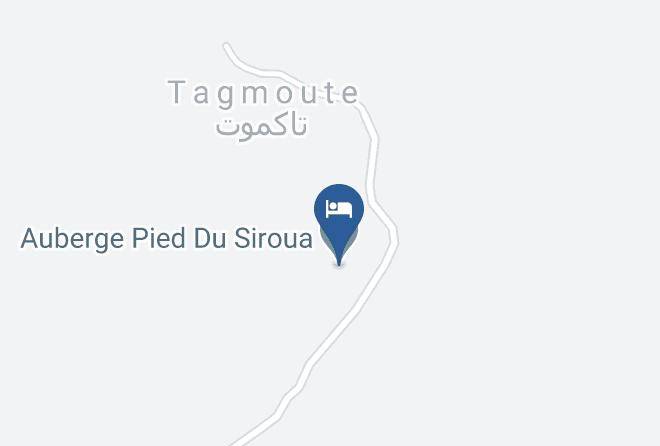 Souss Massa Draa - Auberge Pied Du Siroua Maps