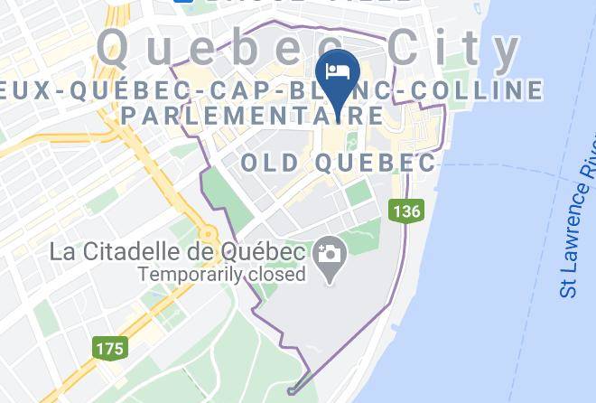Capitale Nationale - Auberge Place D'armes Maps