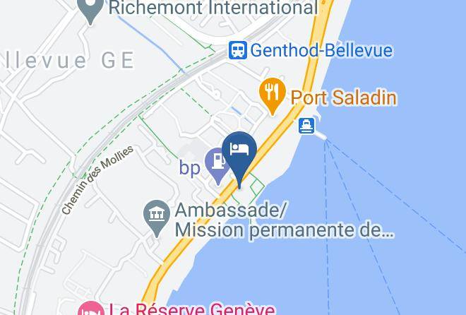 Bellevue - Auberge Port Gitana Maps