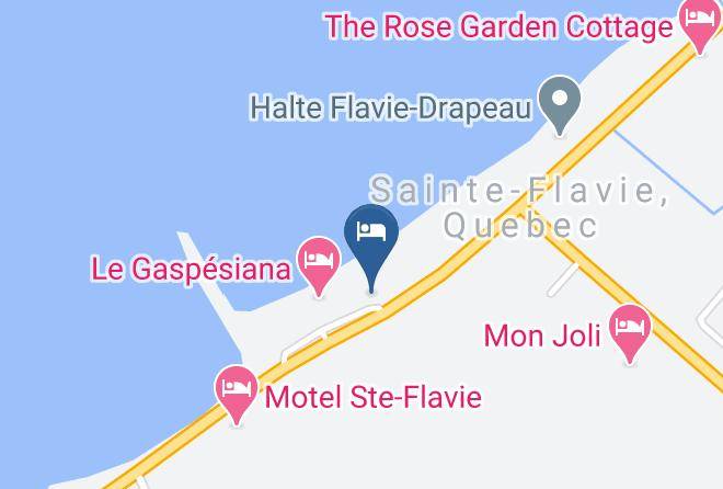La Mitis Regional County Municipality - Auberge Portes Sur Mer Maps
