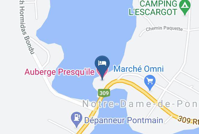 Antoine Labelle Regional County Municipality - Auberge Presqu'ile Maps
