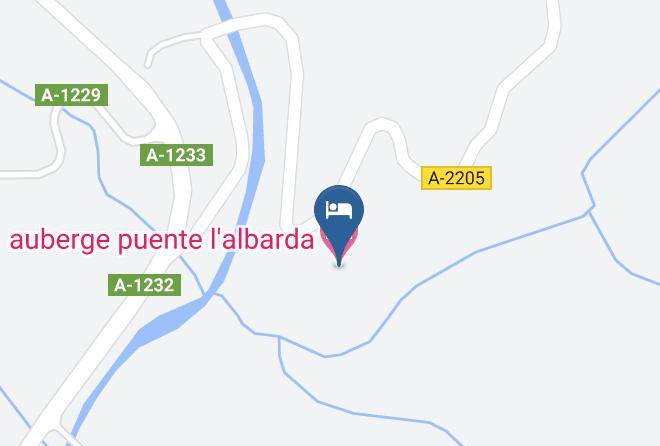 Huesca - Auberge Puente L'albarda Maps