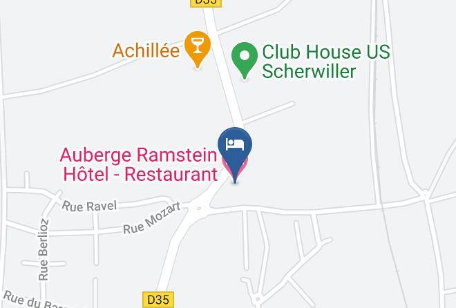 Bas Rhin - Auberge Ramstein Hotel Restaurant Maps