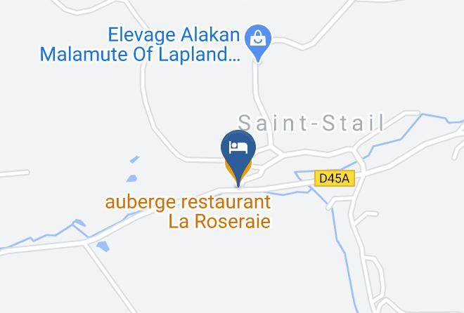 Vosges - Auberge Restaurant La Roseraie Maps