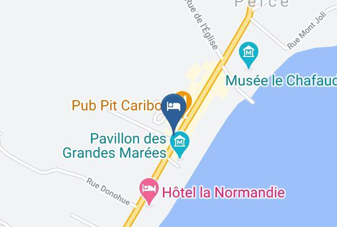 Le Rocher Perce Regional County Municipality - Auberge Restaurant La Table A Roland Maps