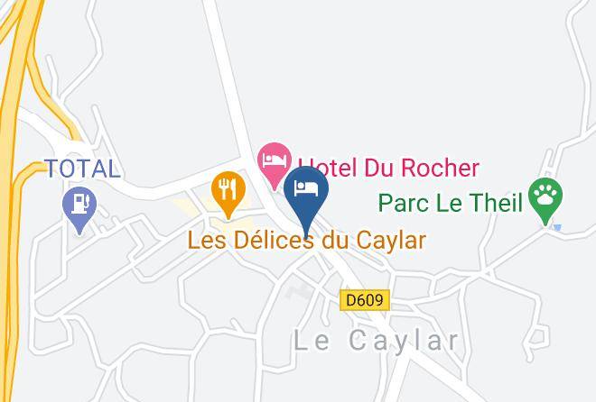 Herault - Auberge Roc Castel Maps