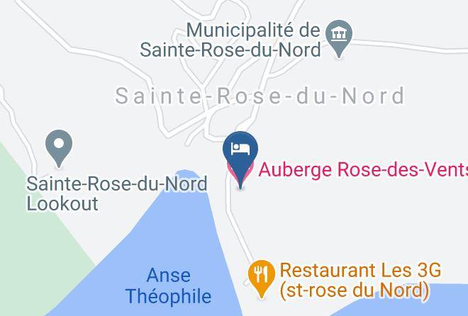 Le Saguenay Et Son Fjord - Auberge Rose Des Vents Maps