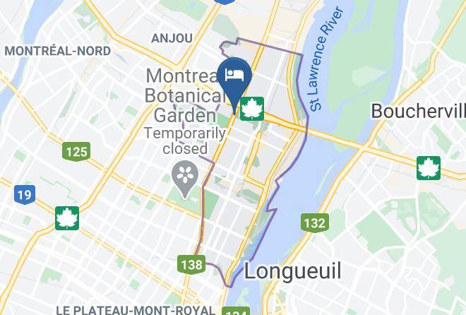 Montreal - Auberge Royal Versailles Maps
