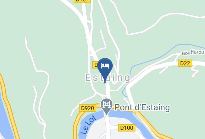 Aveyron - Auberge Saint Fleuret Maps