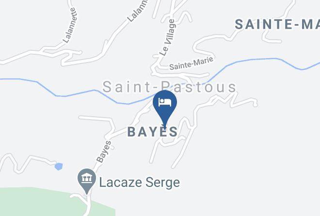 Hautes Pyrenees - Auberge Saint Pastous Maps