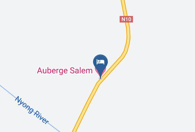 Haut Nyong - Auberge Salem Maps