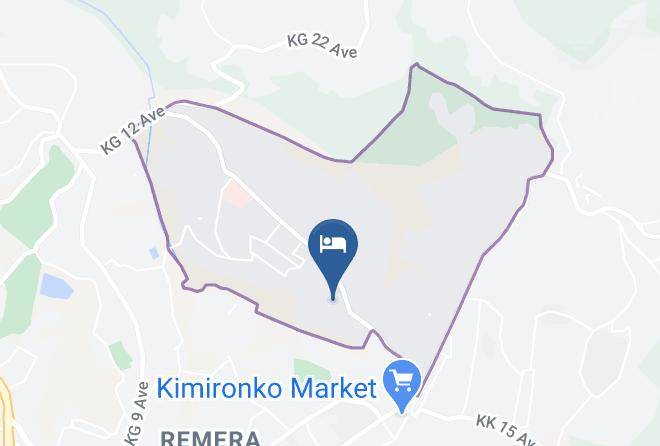 Kigali - Auberge St Jean Leopold Maps