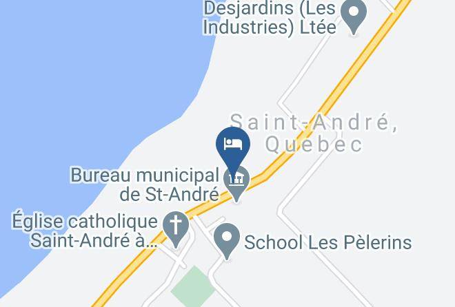 Kamouraska Regional County Municipality - Auberge Sur Le Fleuve Maps