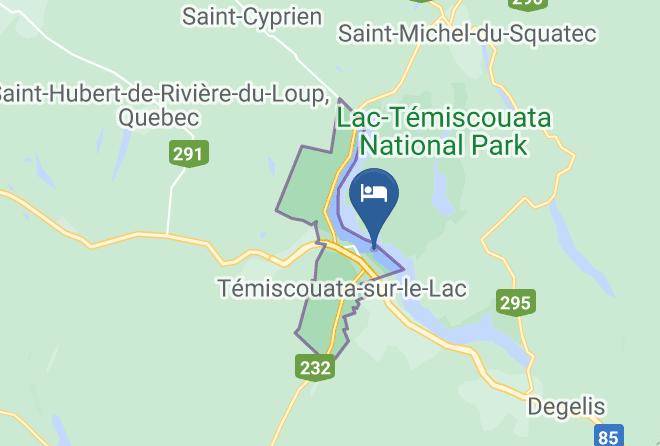 Temiscouata - Auberge Sur Le Lac Temiscouata Maps