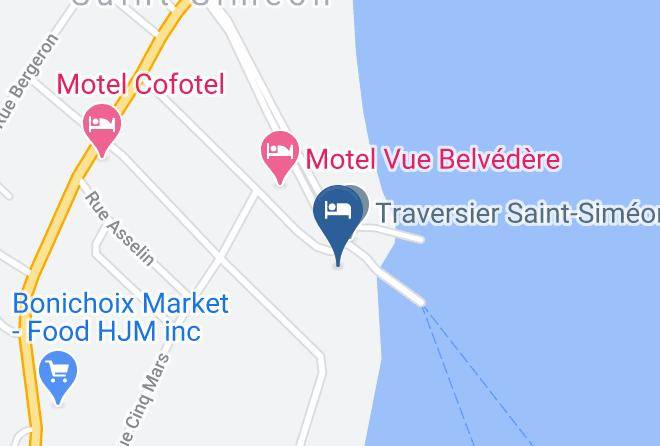 Charlevoix Est Regional County Municipality - Auberge Sur Mer Maps
