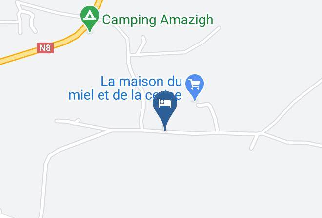 Fes Boulemane - Auberge Tente Berbere & Restaurant Maps