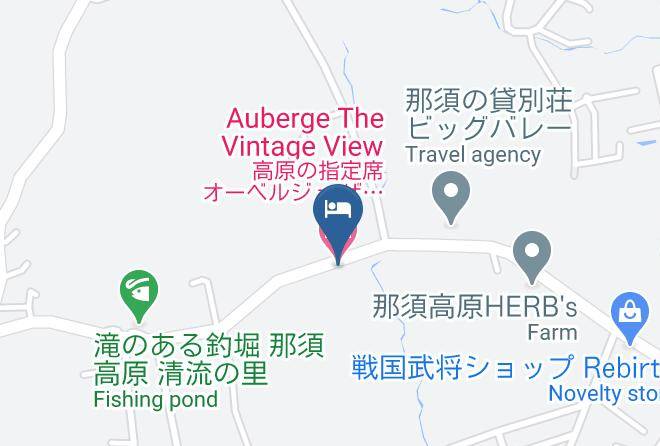 Nasu Townnasu District - Auberge The Vintage View Maps