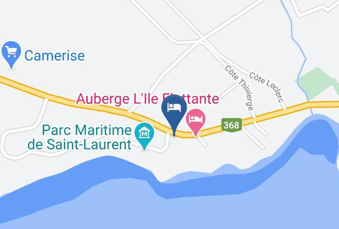 L Ile D Orleans Regional County Municipality - Auberge Triangle D'ete Maps
