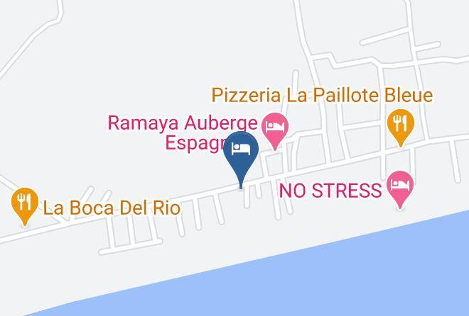 Grand Popo - Auberge Vivianne Maps