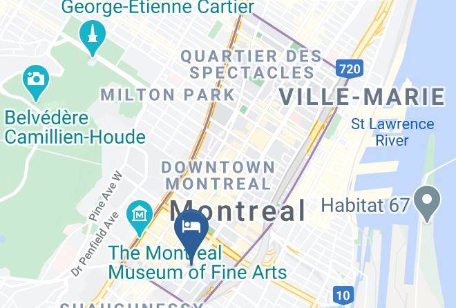 Montreal - Auberge Ywca Maps