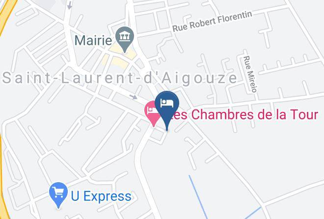 Gard - Auberge Table D'hotes La Table A Rallonge Maps