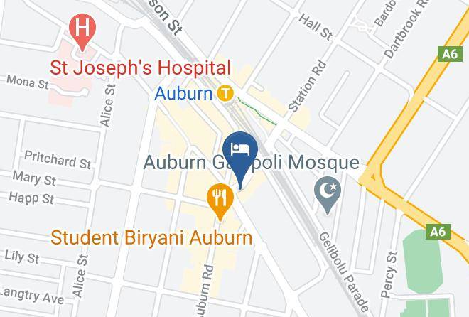 Cumberland - Auburn Hotel Maps