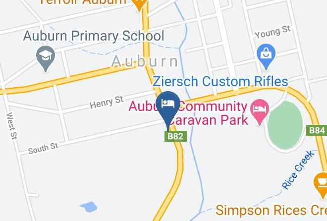 Clare And Gilbert Valleys - Auburn Shiraz Motel Maps