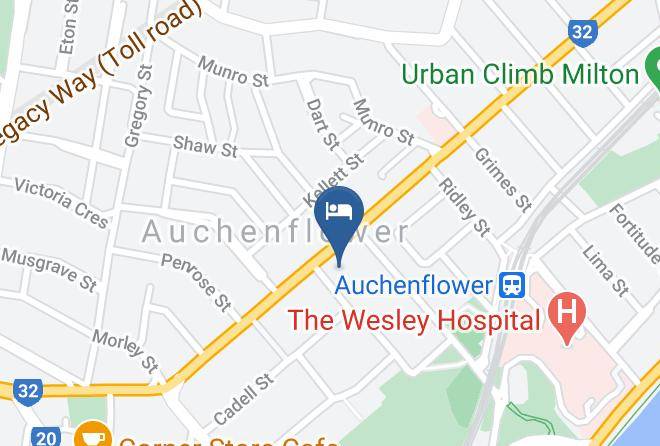 Auchenflower Gardens Map