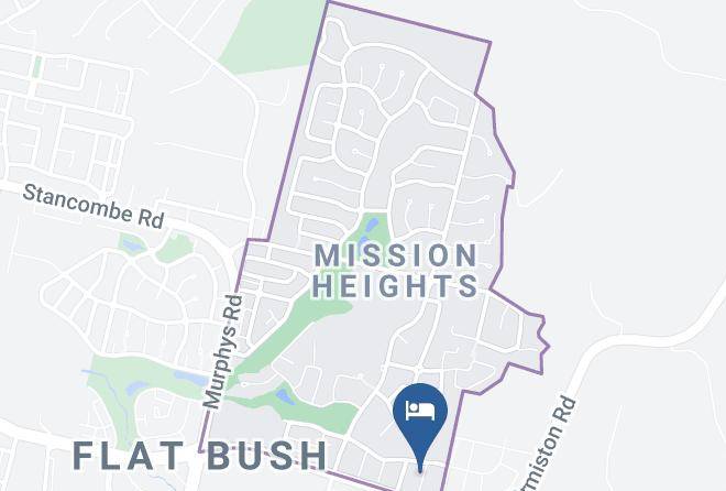 Auckland Waterfall Garden Bnb Map