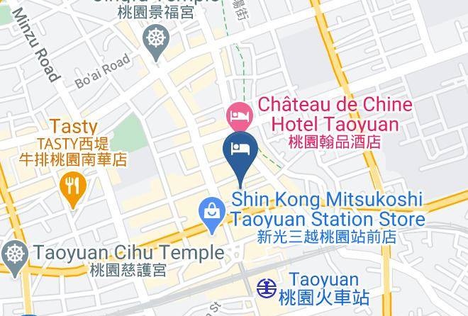 Taoyuan District - Audi Garden Business Hotel Maps