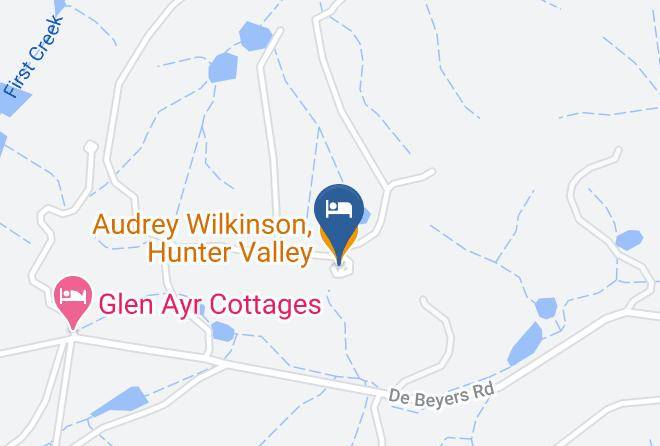 Cessnock - Audrey Wilkinson Hunter Valley Maps